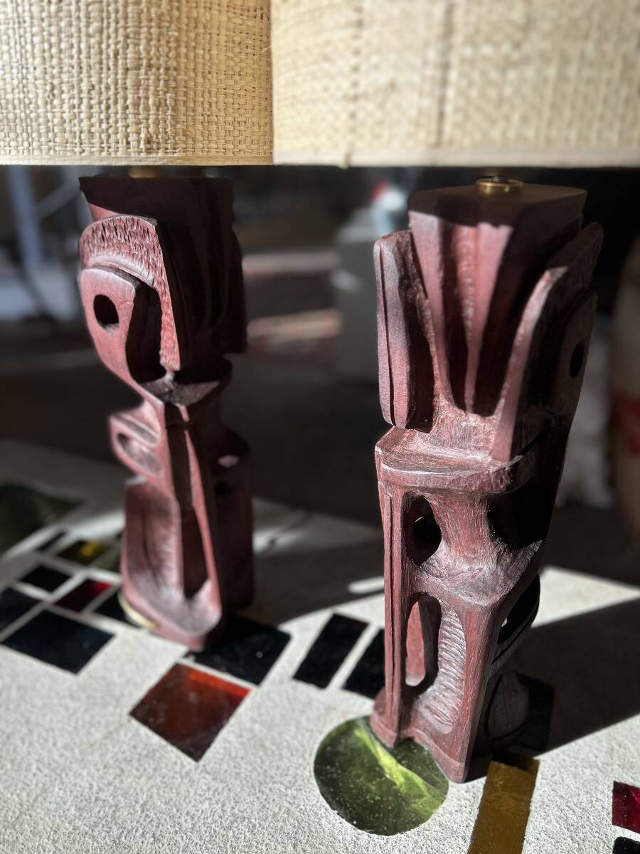 Paire de lampes de Gianni Pinna