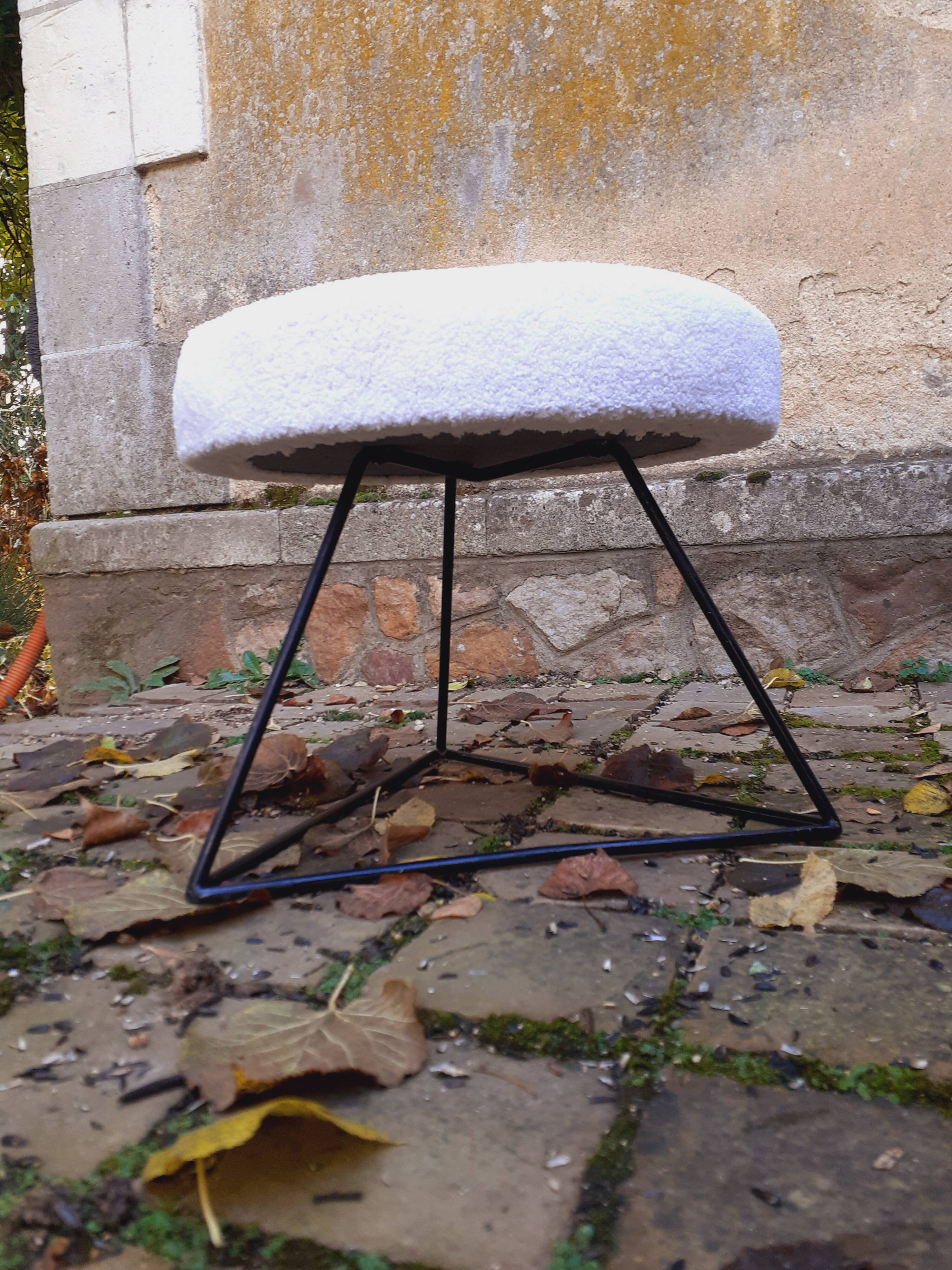 Tabouret vintage année 50