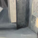 Oil on canvas, "Ruelle de Lacoste, Lubéron" by Charnaux, XXth