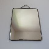 Old barber mirror with chain 50 years 60
