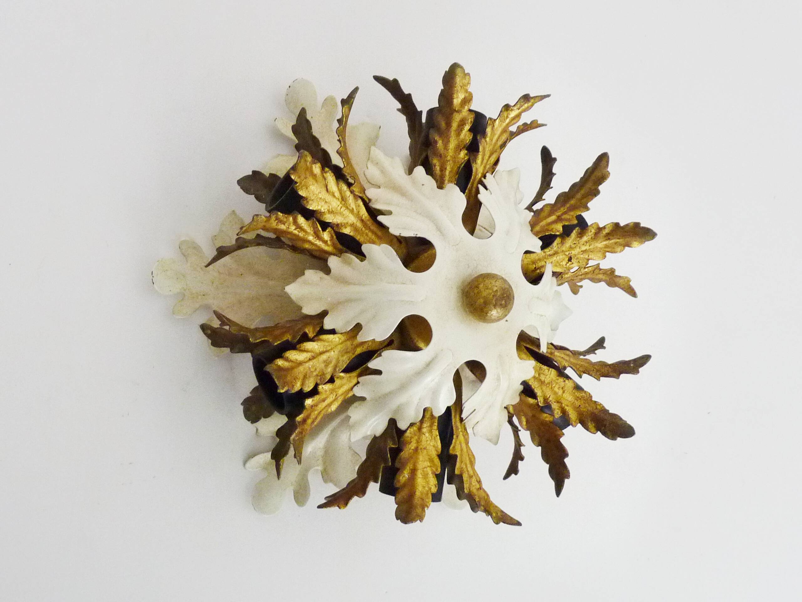 Applique ou plafonnier de Banci Firenze à 6 feux, Italie, années 1950