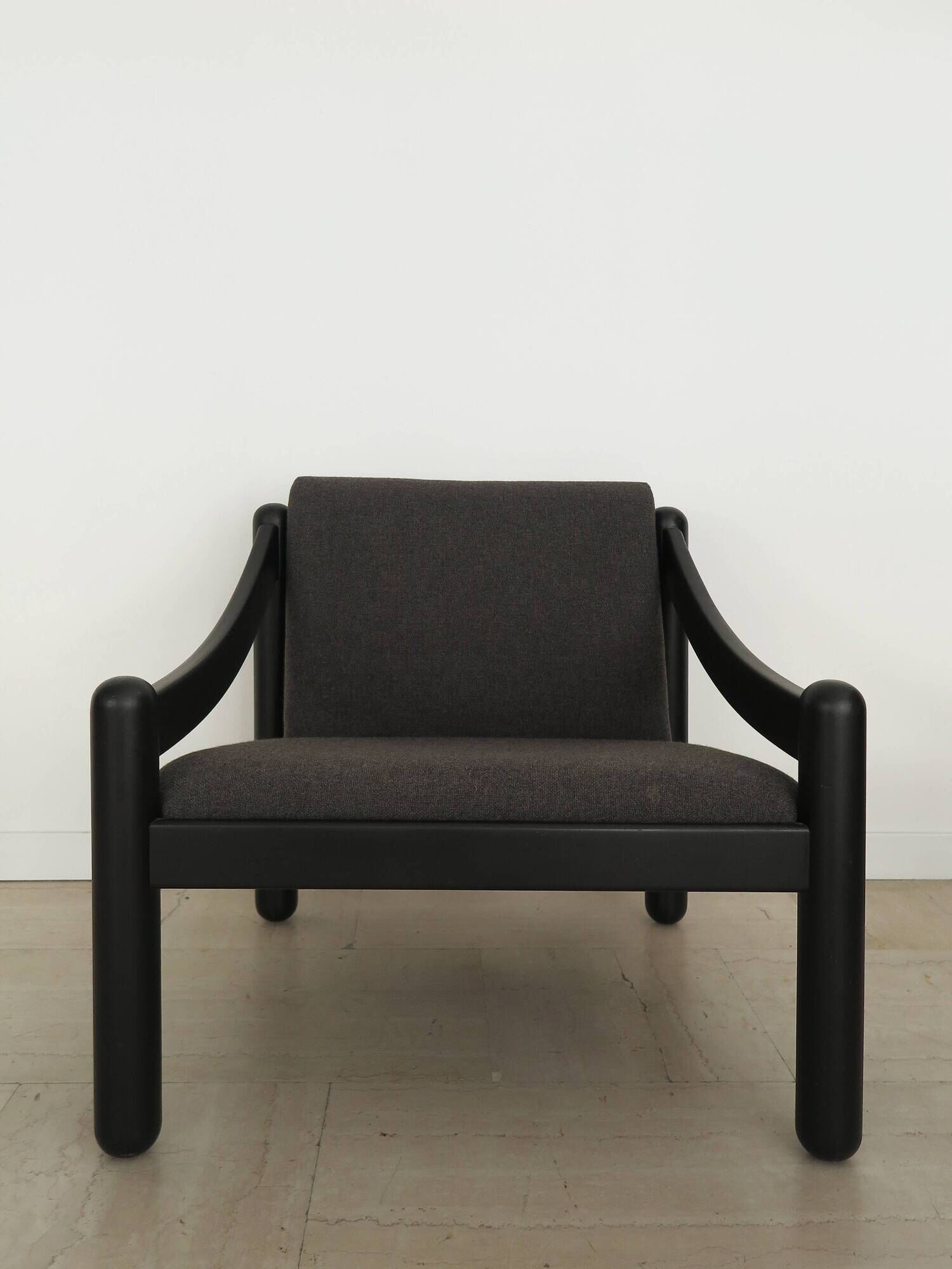 Italian Carimate armchair designed by Vico Magistretti for Cassina  1960s