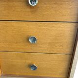 1950s oak desk