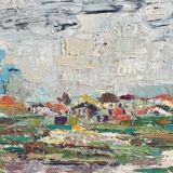 Huile sur panneau