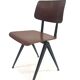 Lot of 4 vintage school chairs Galvanitas S16 Netherlands