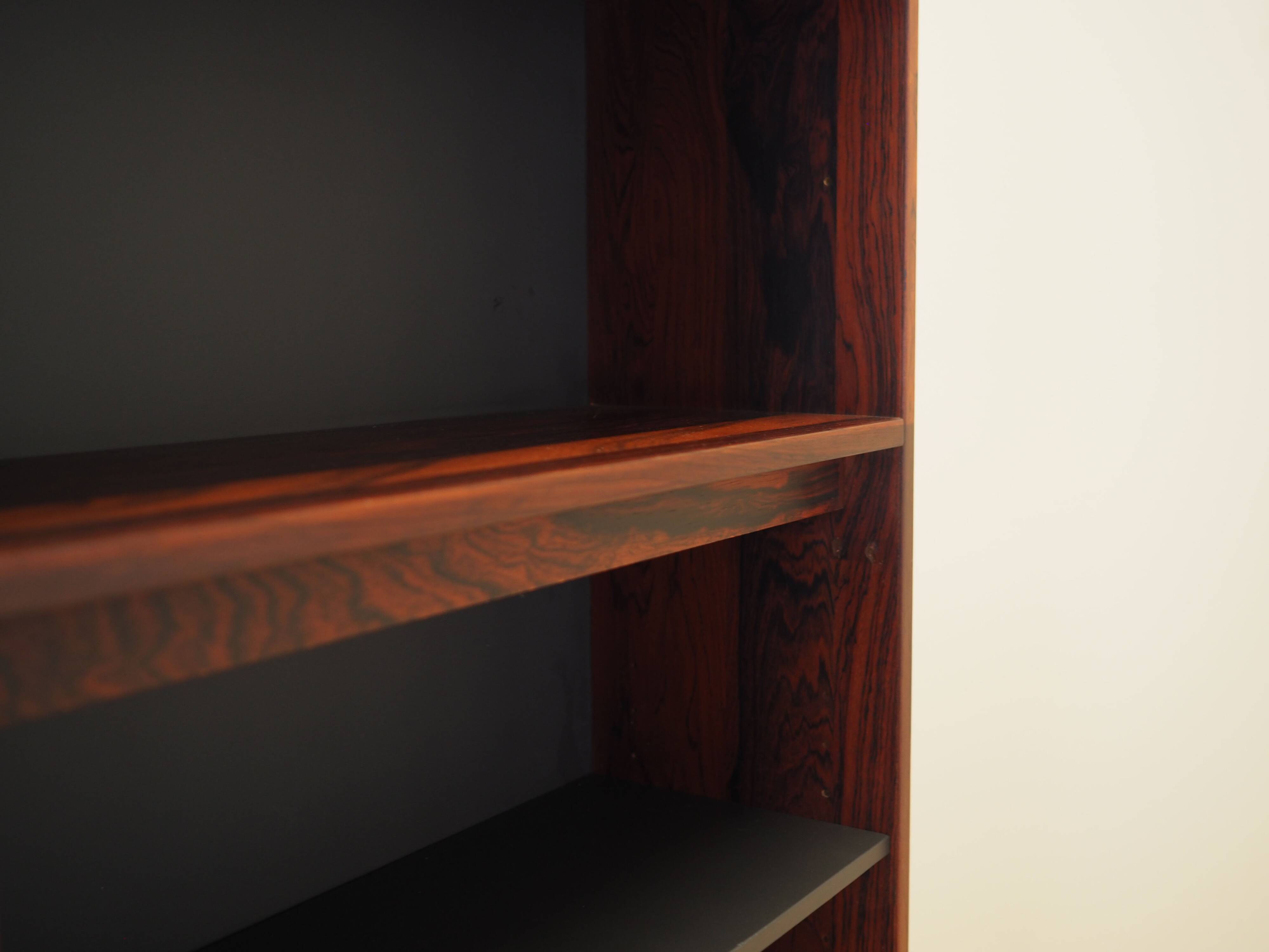 Rosewood bookcase, Danish design, 1970s, made in Denmark