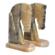 Onyx horse bookends