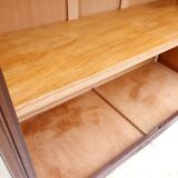 Evolutionary bookcase dressing room Oak Louis XV style