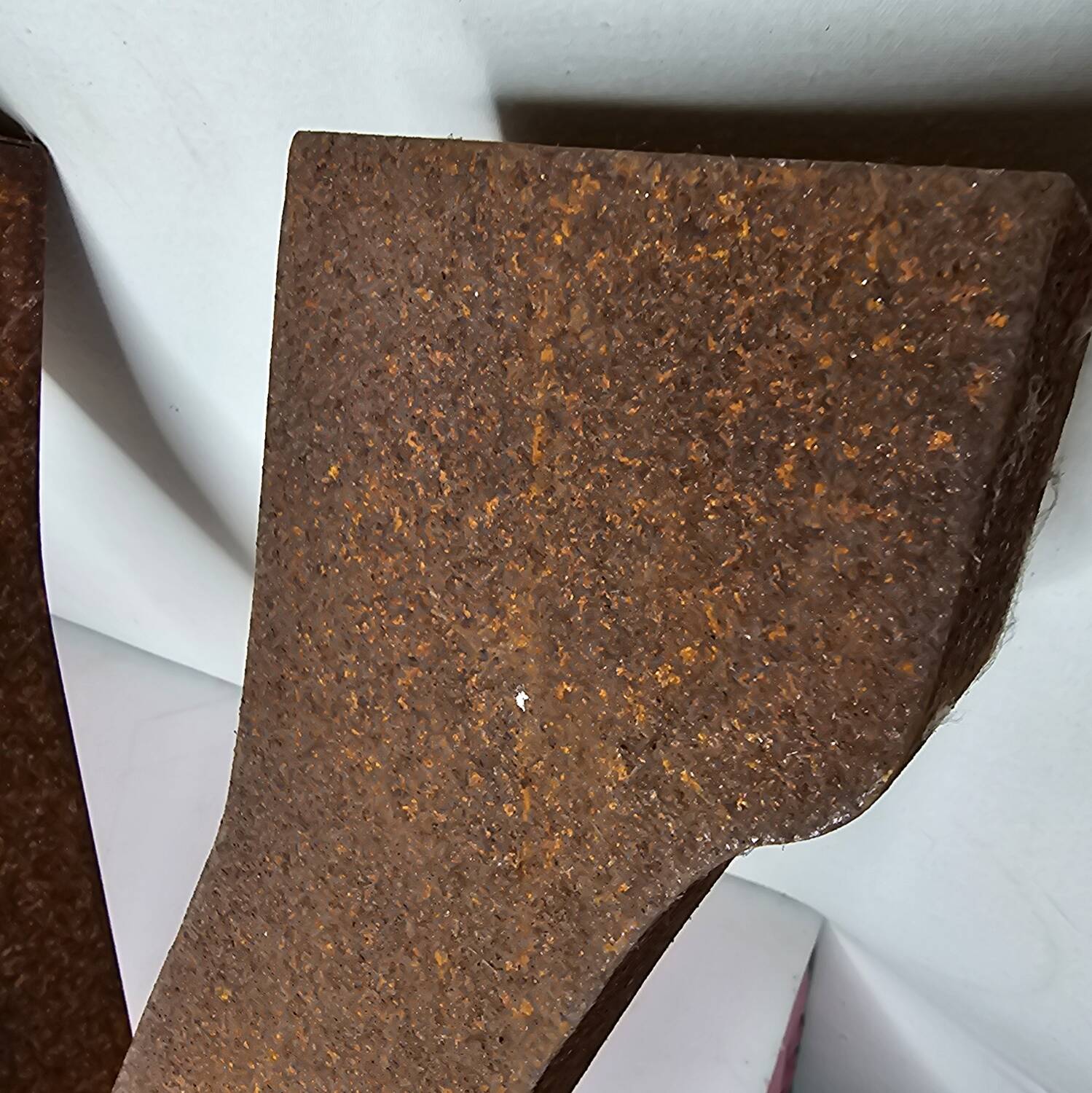 Industrial iron letter "V"