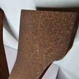 Industrial iron letter "V"