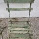 9 chaises de jardin pliables