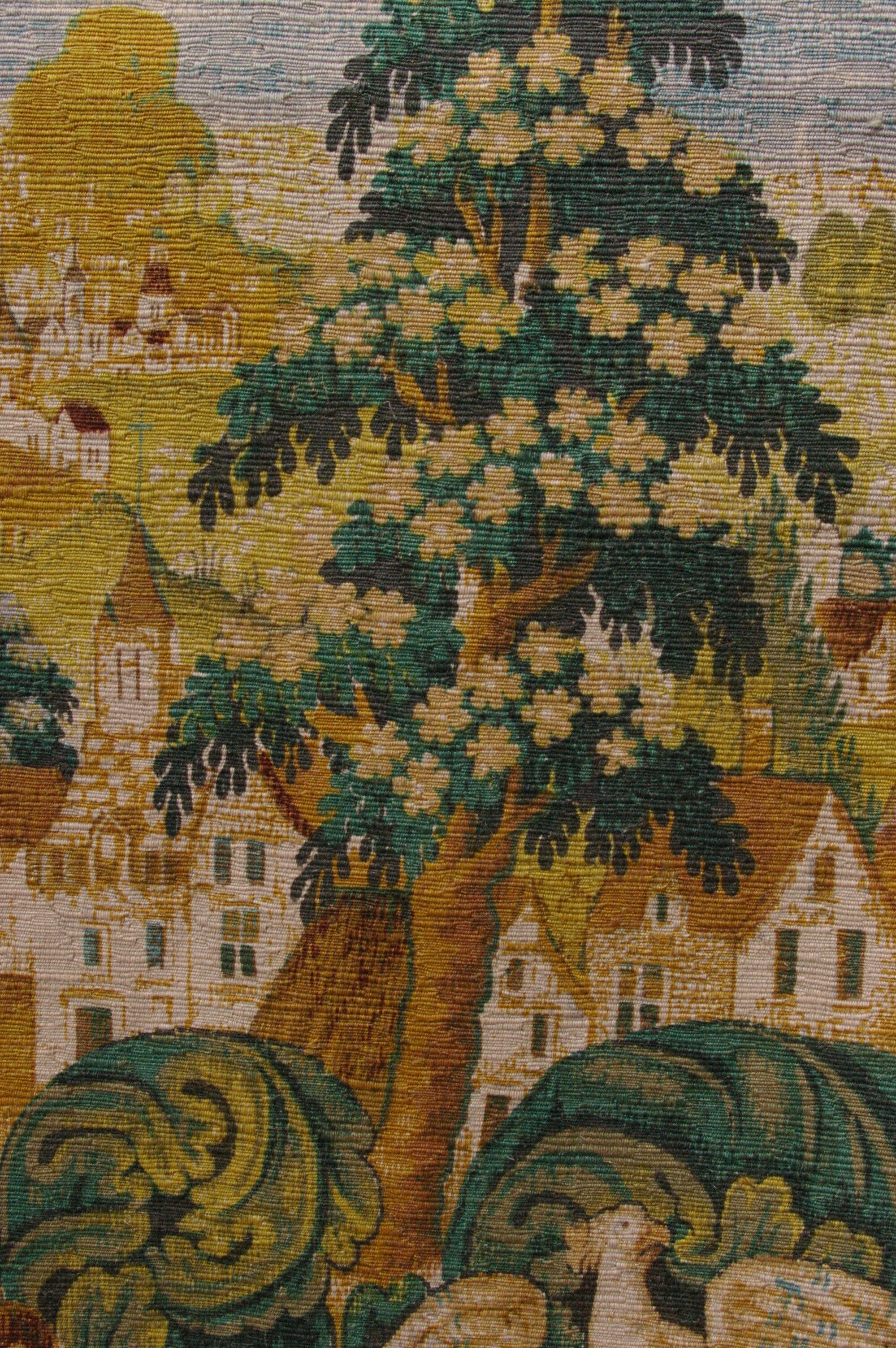 Aubusson tapestry "The Bestiary" - Manufacture Robert Four - Wall hanging