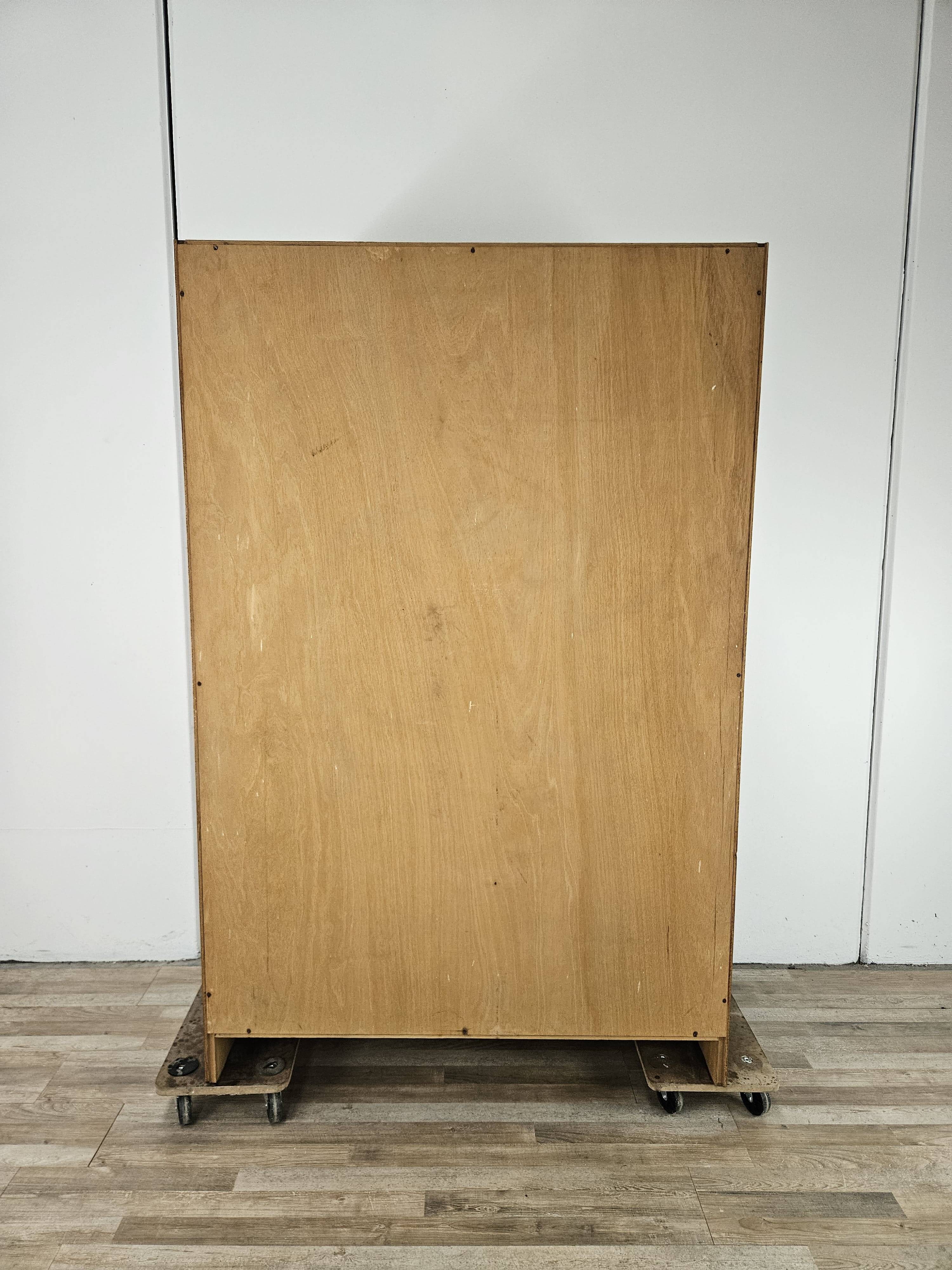 Vintage 1960s two-door wardrobe