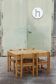 Hongisto pine dining table & chairs by Ilmari Tapiovaara for Laukaan Puu