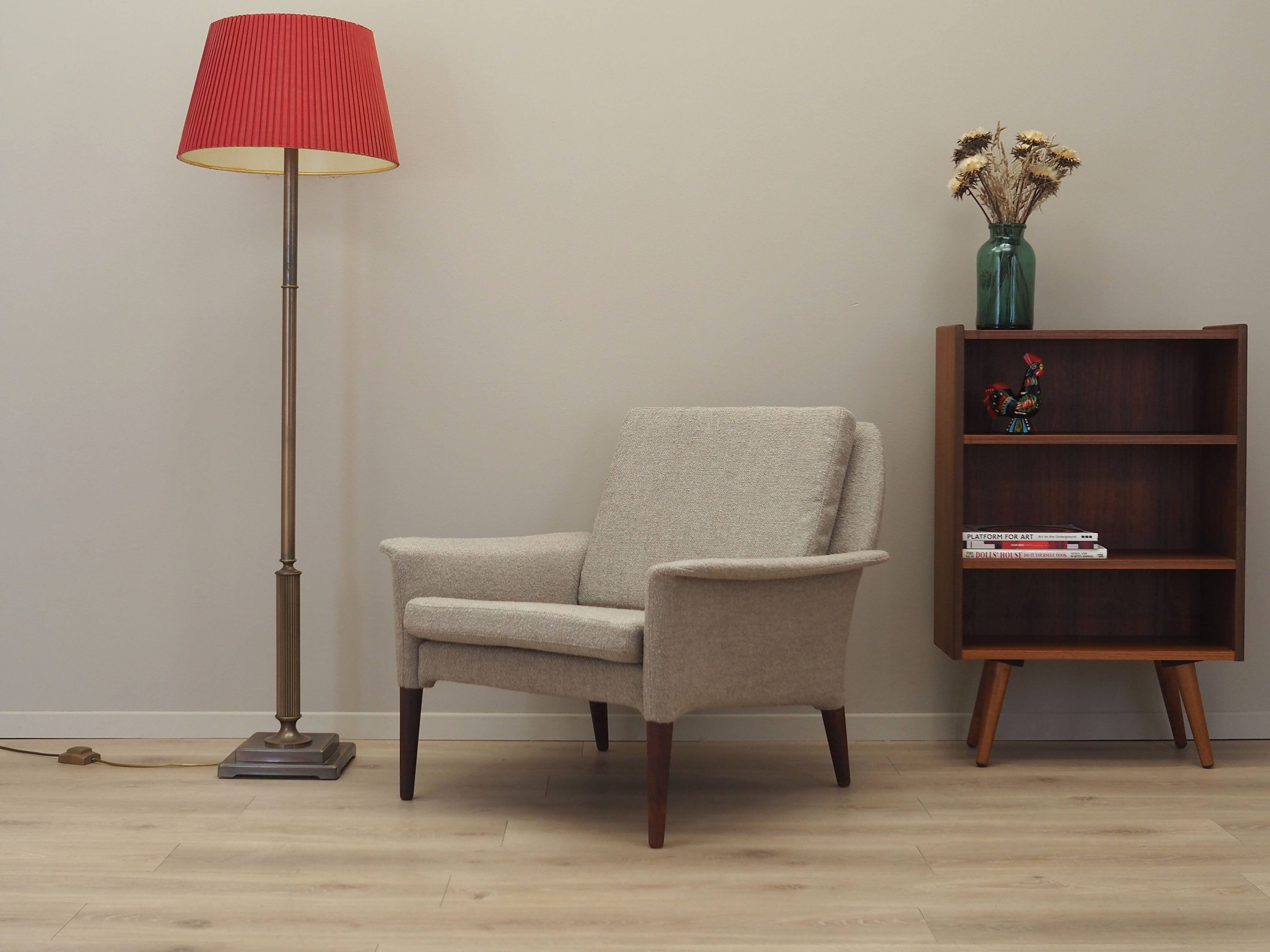 Fauteuil en palissandre, design danois, années 1960, production : Brdr. Andersen