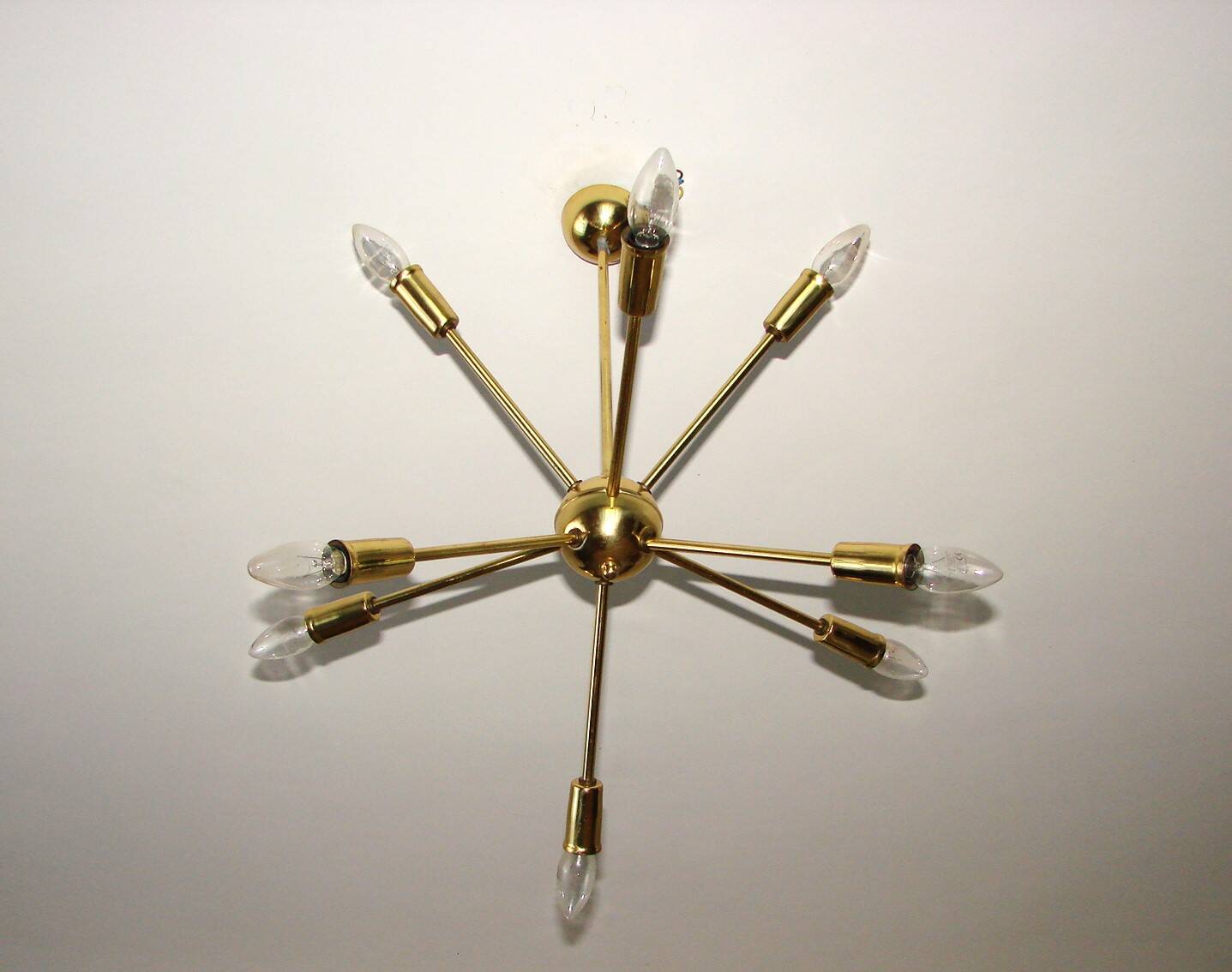 Mid century chandelier, 1970s