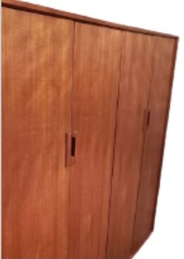 Vintage Scandinavian wardrobe