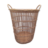 Old-paper wicker basket