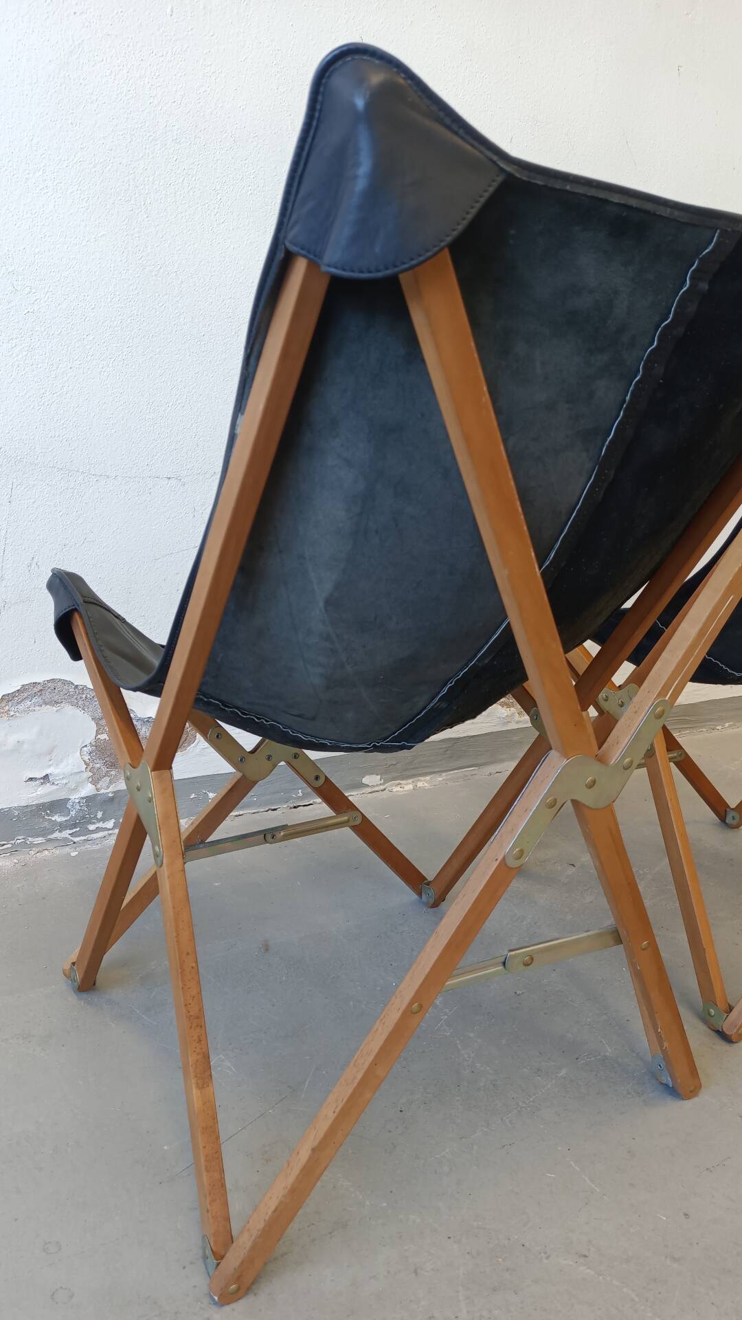 Pair of butterfly chairs