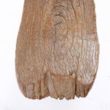 "Lobi" African tripod wooden stool from Burkina Faso