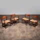 Dining Chairs by Hans Wegner for Carl Hansen & Søn,Denmark 2 CH37 and 2 CH36