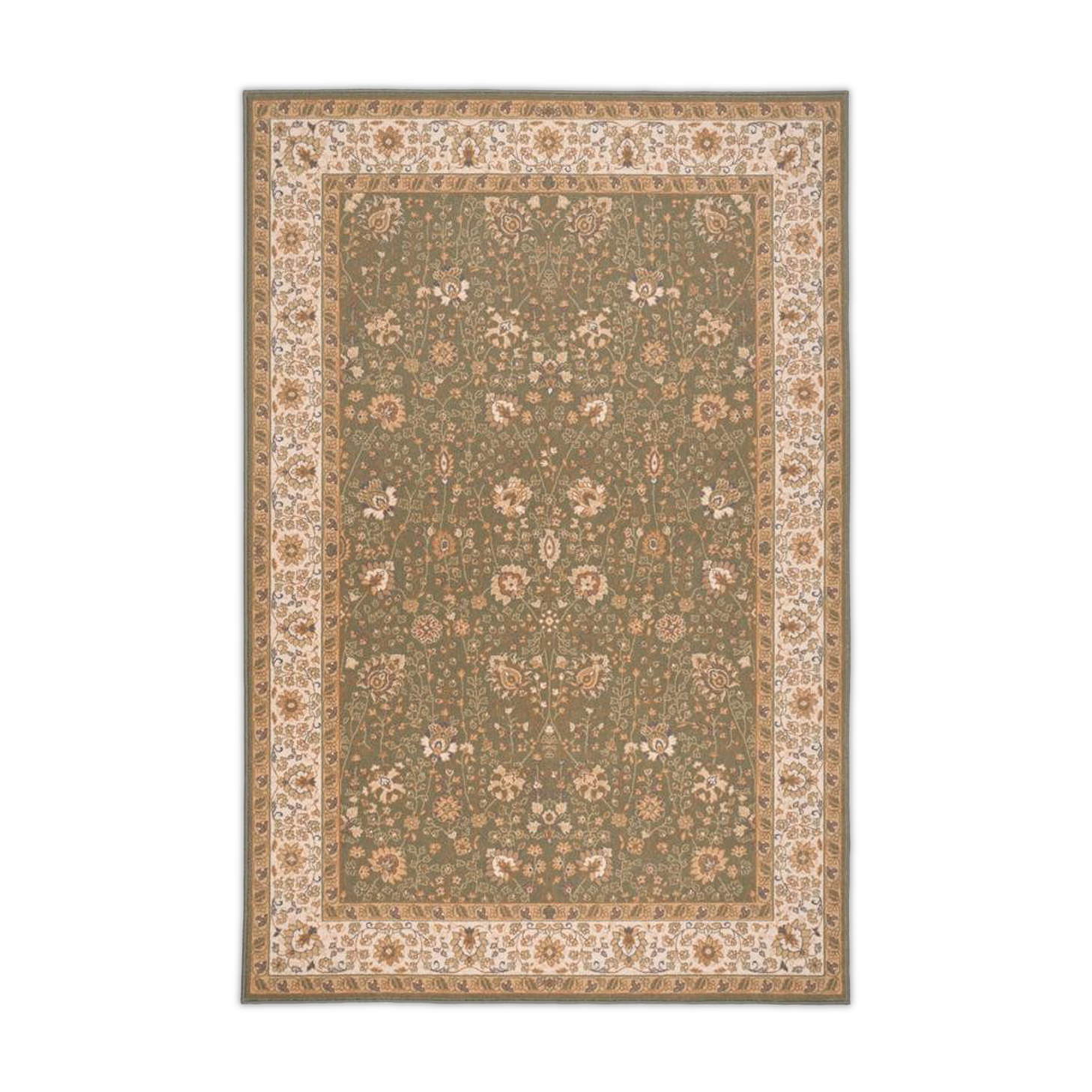 Nati green oriental carpet 160x230 cm