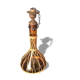 Bottle glass and wicker