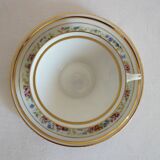 6 old Limoges porcelain tea cups PF France