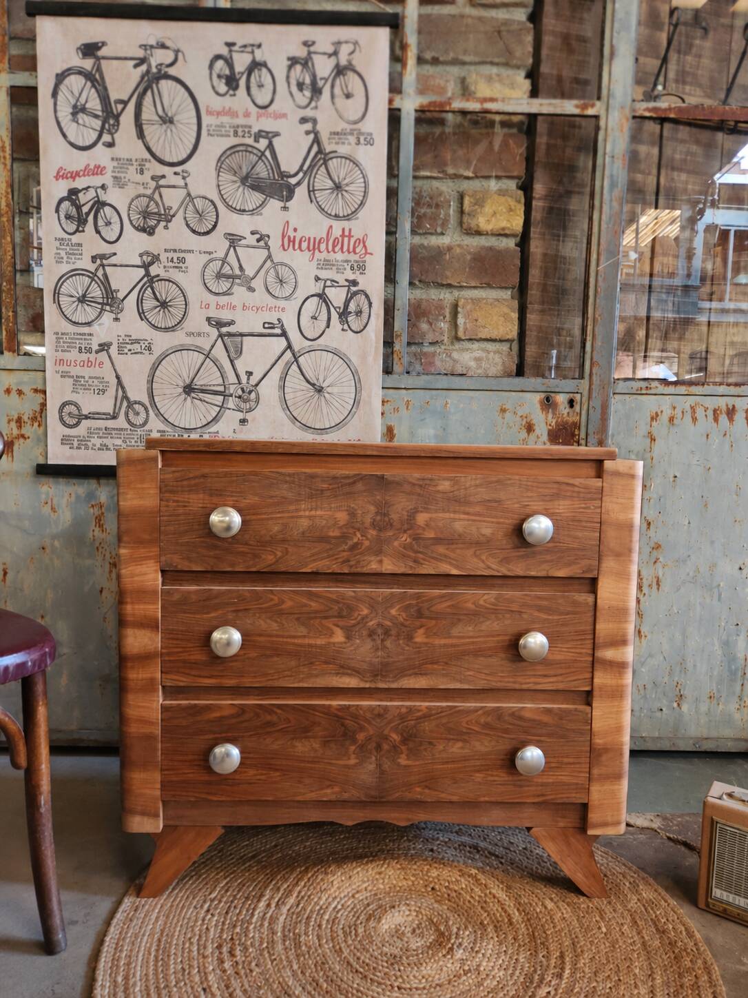 Art Deco chest of drawers