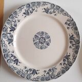 6 Sarreguemines flat plates, Roxanne model