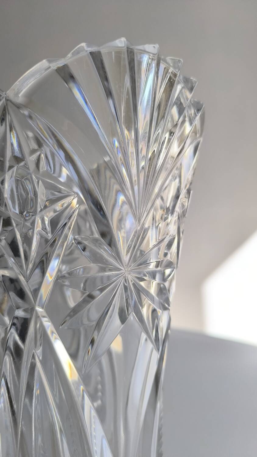 Vintage Vincennes vase by Cristal D'Arques Durand in crystal
