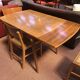 Extendable table of the 1970s