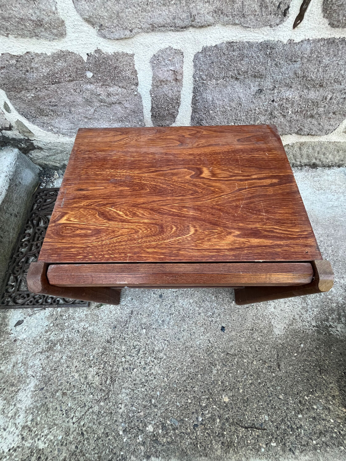Vintage bedside table