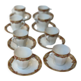 16-piece serving consisting of 8 cups and 8 subcups