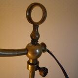 Fully brass lamp foot - Articulated arm - 1930s