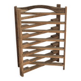 Old pastry board, wooden pie carrier,