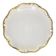 Golden porcelain plate, Tirschenreuth, Bavaria