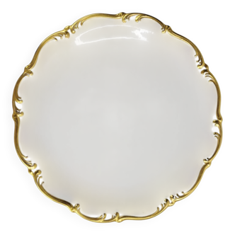 Golden porcelain plate, Tirschenreuth, Bavaria