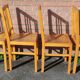 6 chaises bistrot ELF vintage