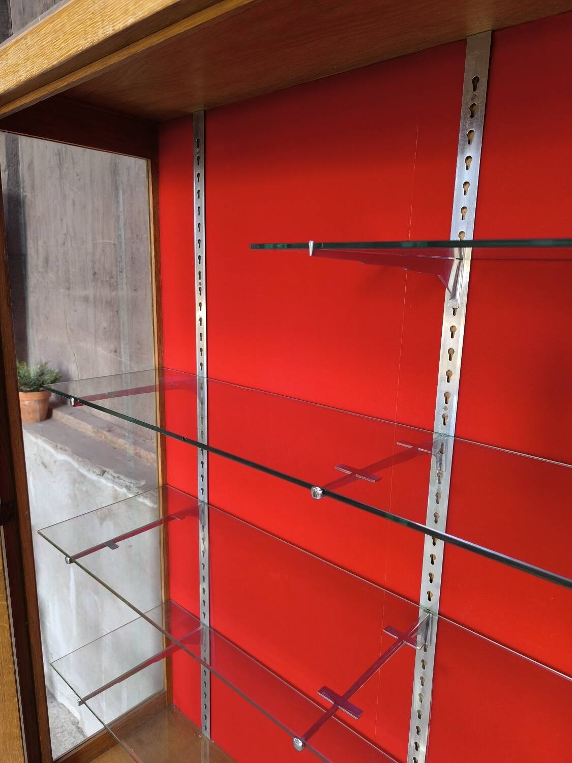 1950s trade furniture display case