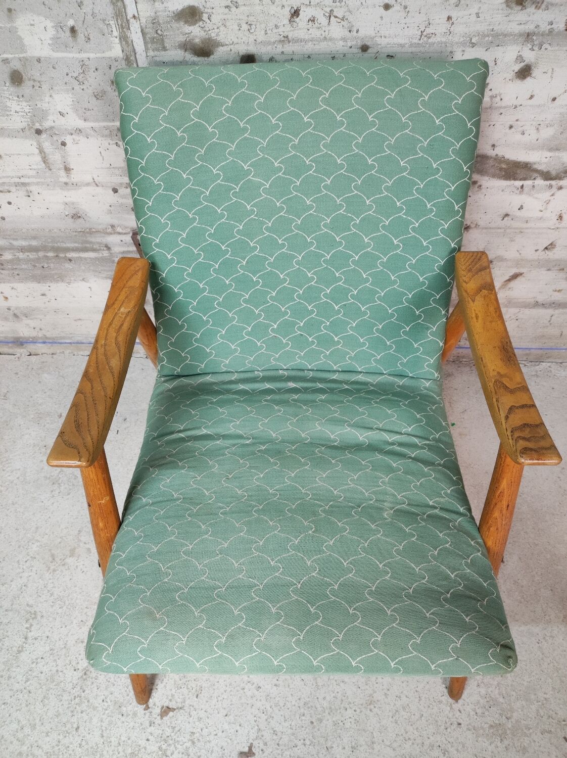 Vintage Scandinavian armchair
