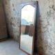 Large antique wooden mirror