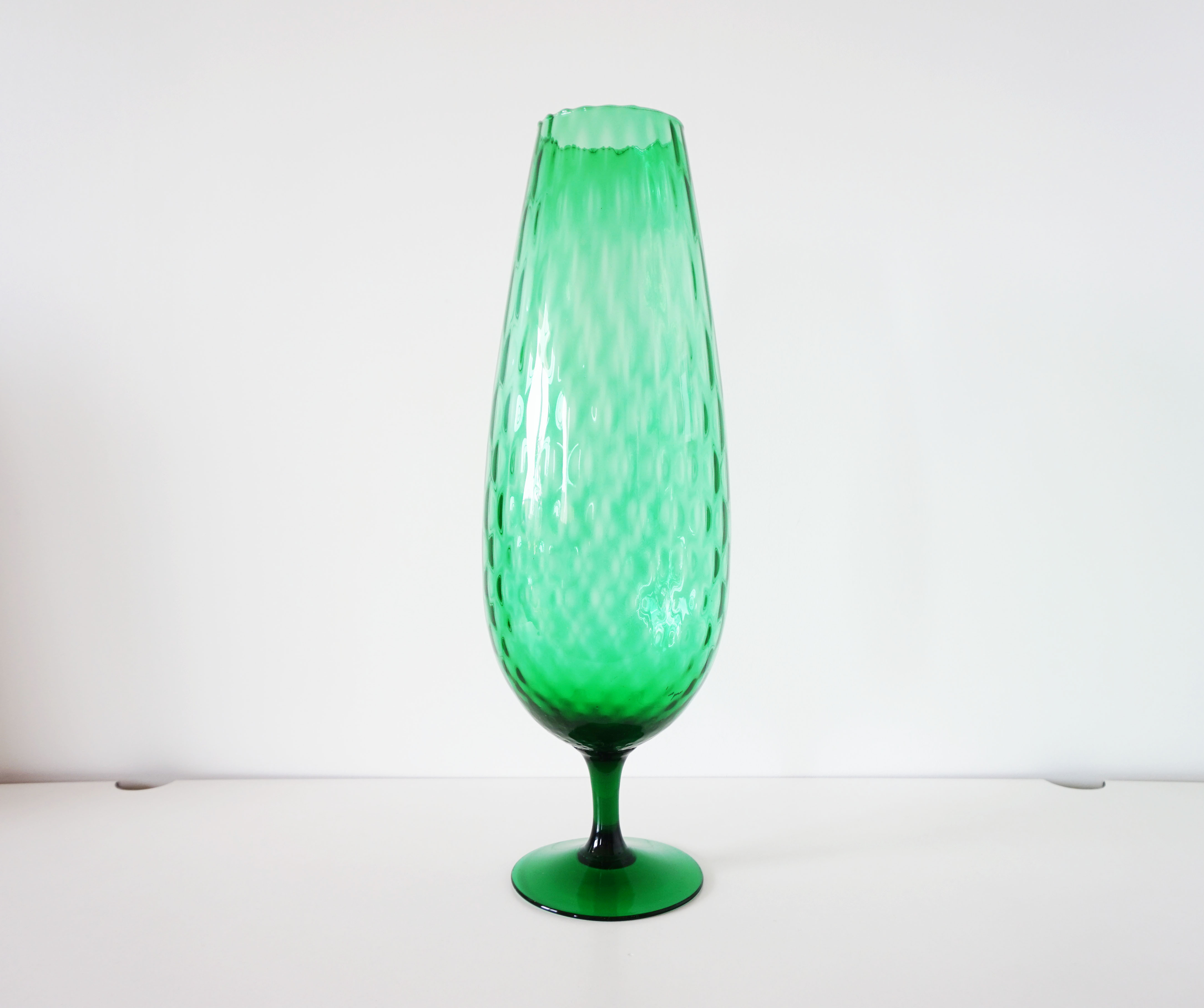 Green Empoli Italian Vase