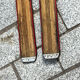 Vintage wooden skis pair L=193