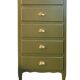 Chiffonnier vert figuier