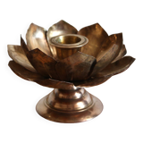 Flower candle holder