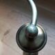 CVL ceiling light pendant glass, brass and wood