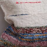 Housse de cousin artisanale tissé main en coton recyclé