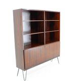 1960s Omann Jun Upcycled Bookcase Cabinet, Denmark
