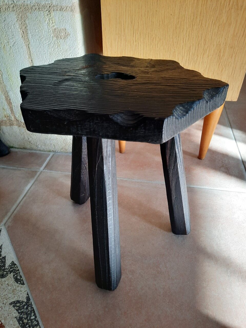 Brutalist stool